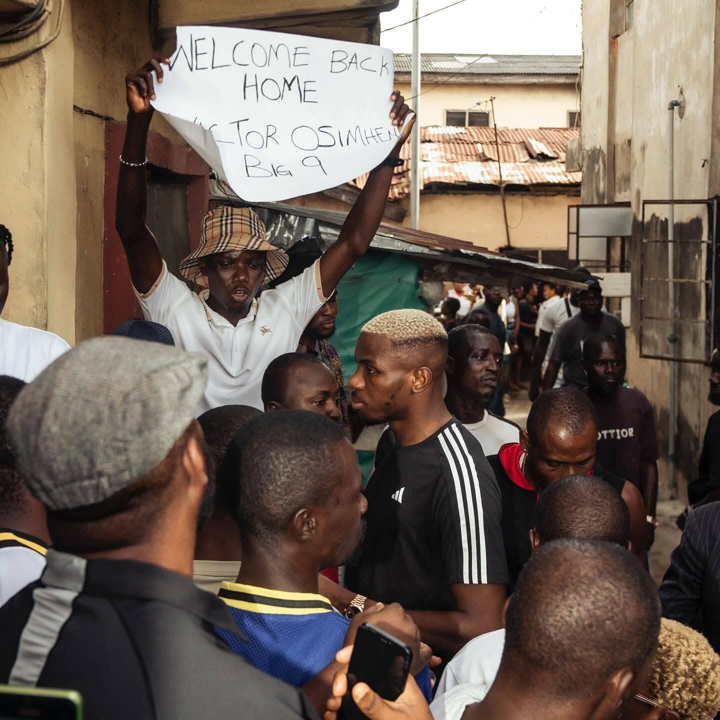 Football Icon Victor Osimhen Returns to Olusosun, Pays School Fees for Community Students…By Eugene Upah