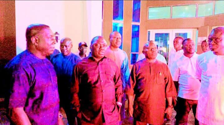 Senator Odey Welcomes Taraba Governor Kefas to Ogoja