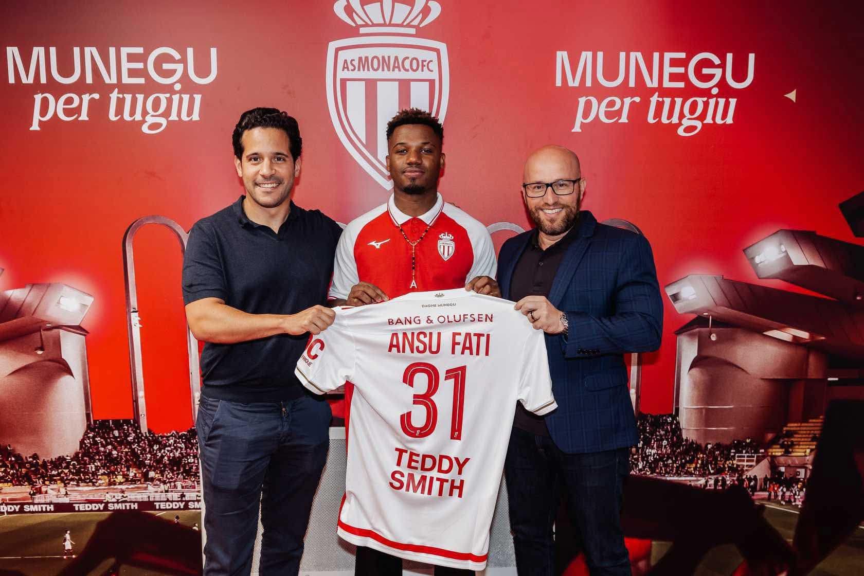 AS Monaco Secures Ansu Fati on Loan from Barcelona…By Eugene Upah