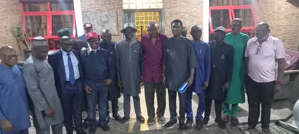 Kanu Agabi, Offiono interacts with Strategy Team for the Creation of Ogoja State