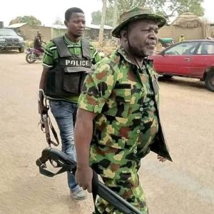 Hon. Danladi Ugbanda leading the troops