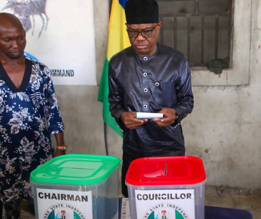 Rivers Polls: Wike Hails Tinubu, Says He’s Satisfied With Conduct of LG Election