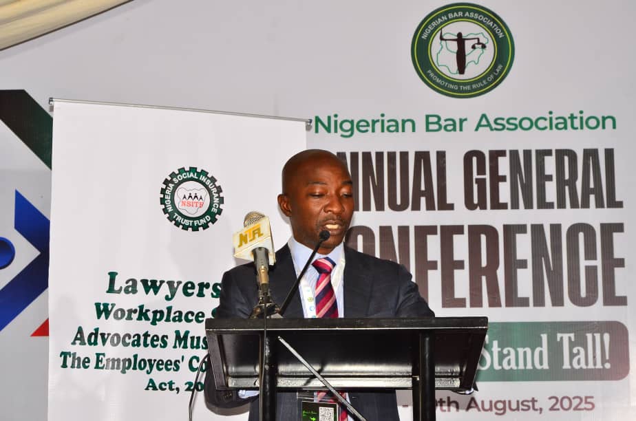 ECS: NSITF’s Boss Faleye Charges Lawyers on Advocacy and Compliance At Enugu Conference