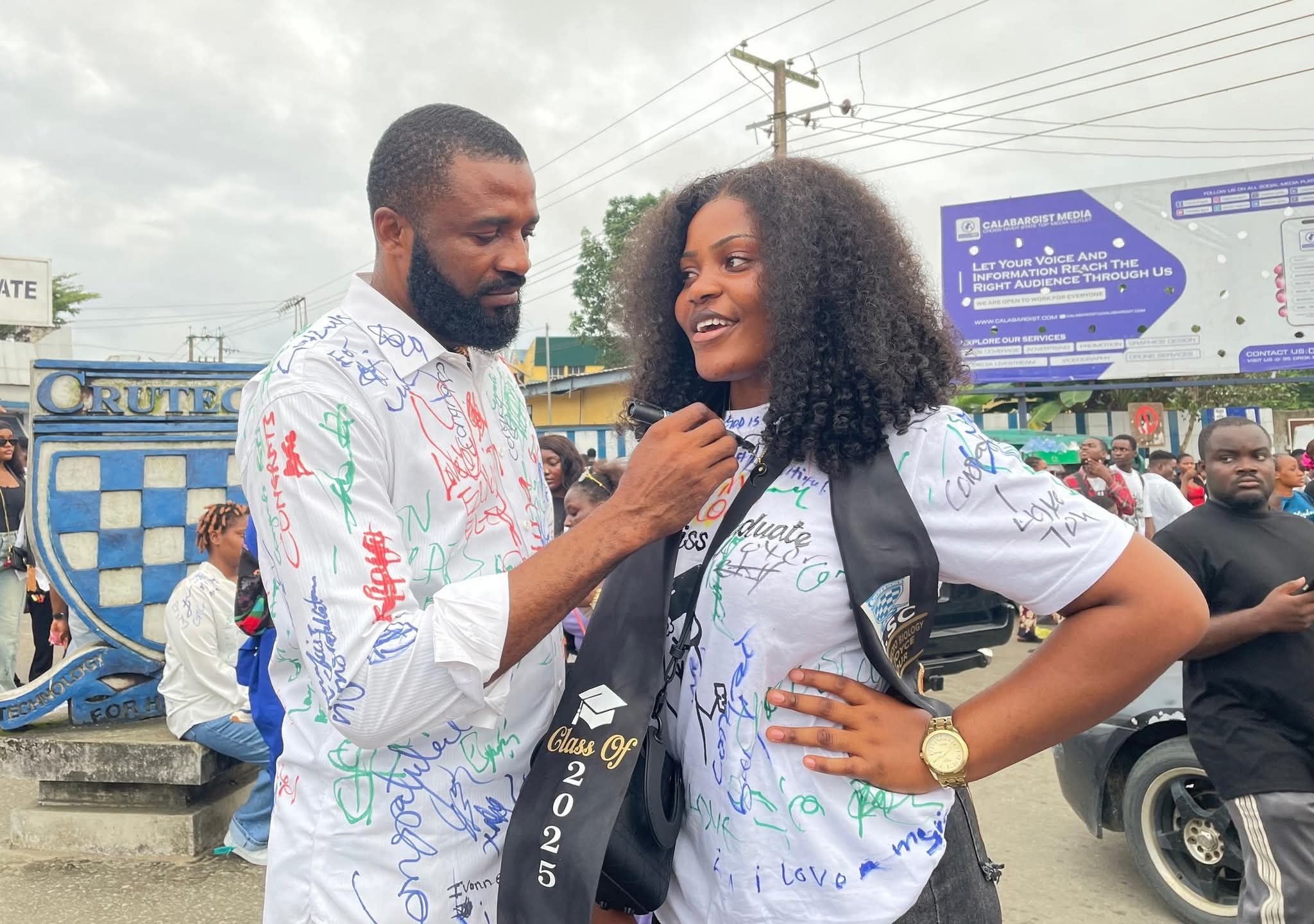 43 year old Father and Daughter Graduate Together in Inspiring UNICROSS Ceremony in Calabar